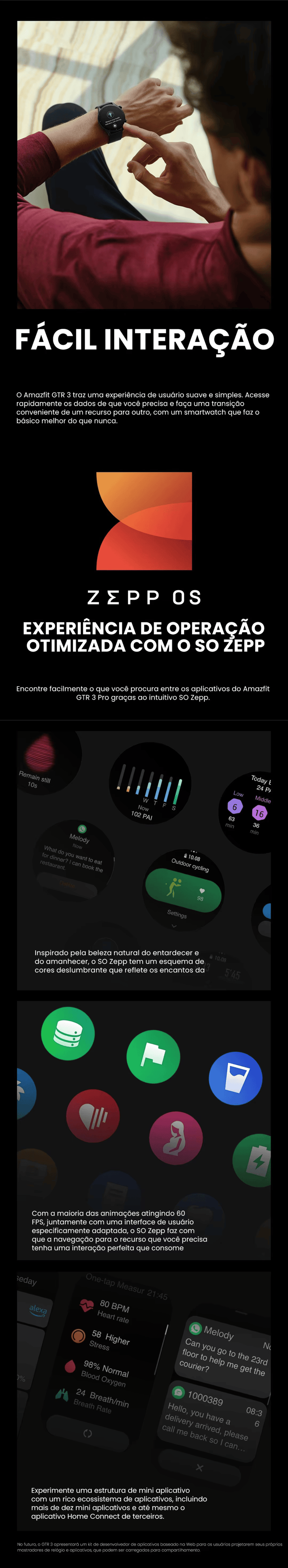 Amazfit GTR 3 - Smartwatch Inteligente