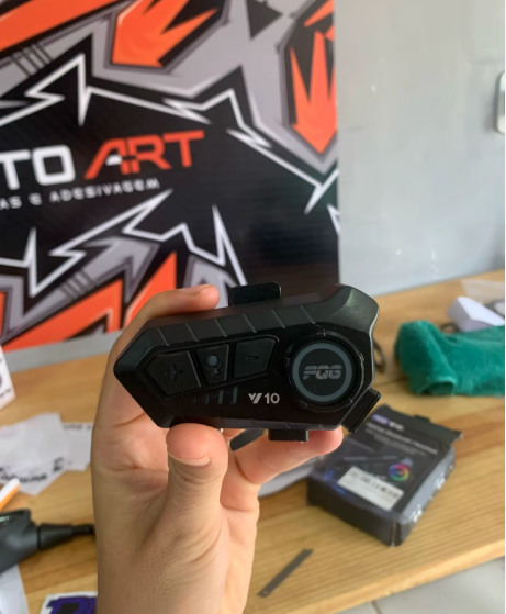 RideSound Max Fone de ouvido sem fio para capacete