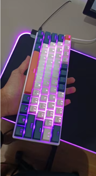 Machenike K500-B61 - Teclado Mecânico Mini 60%