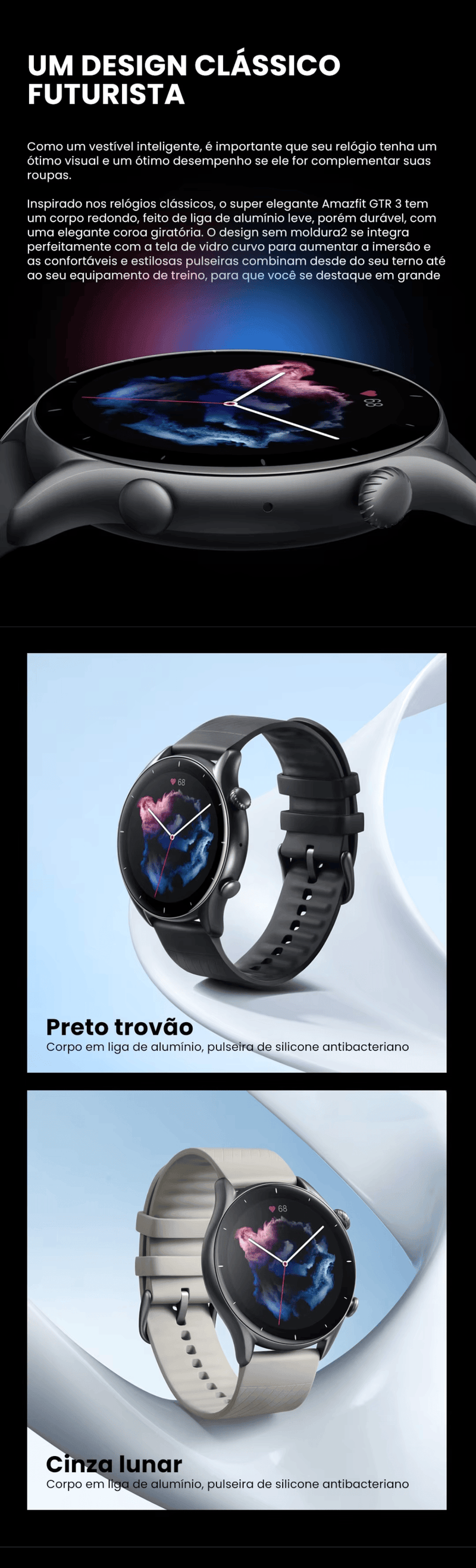 Amazfit GTR 3 - Smartwatch Inteligente