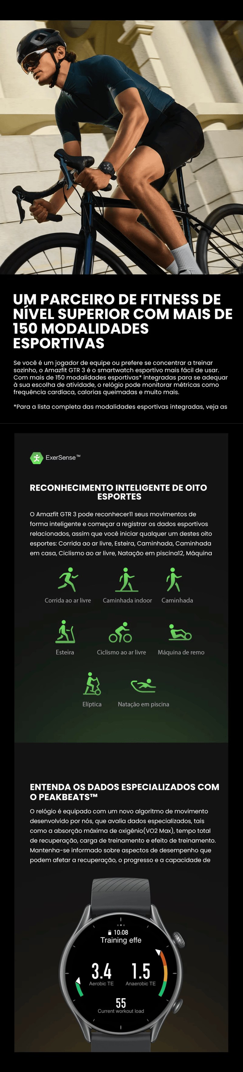 Amazfit GTR 3 - Smartwatch Inteligente