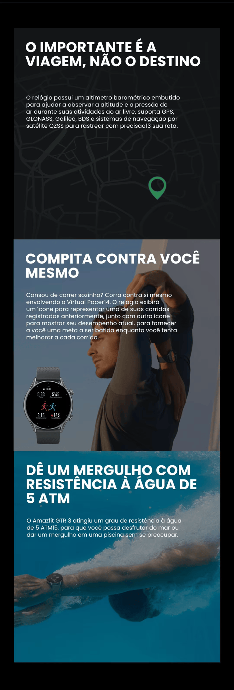 Amazfit GTR 3 - Smartwatch Inteligente
